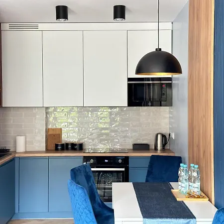 Apartment Dmk Blue Near Warsaw-modlin Airport Nowy Dwor Mazowiecki