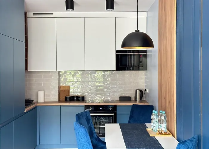 Apartament Dmk Blue Near Warsaw-modlin Airport Nowy Dwór Mazowiecki